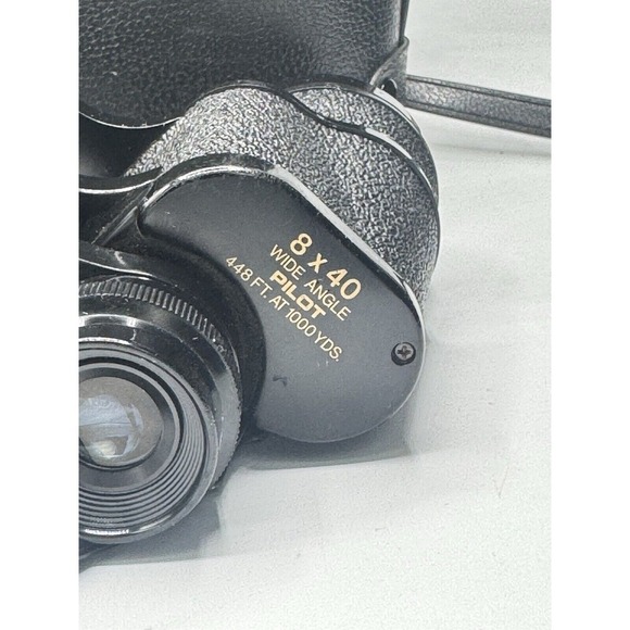 Vintage Carl Wetzlar H 853 Binoculars 8 x 40 Wide Angle Pilot. (Case Damage) - Picture 2 of 16